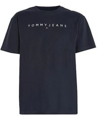 Tommy Hilfiger - T-shirt tjm reg linear logo - Lyst