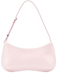 Jacquemus - Rosa Schultertasche Mit Top-Reißverschluss - Lyst