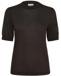 Saint Tropez - Truien & Vesten ,Bruin ,Rondgebreide Kleding - Lyst