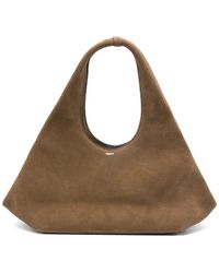 Coperni - Tassen ,Bruin ,Leer Swipe Bag - Lyst