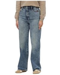 G-Star - Jeans ,Blauw ,Leer Deck 2.0 High Loose Jeans - Lyst