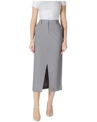 Ichi - Midi Skirts - Lyst