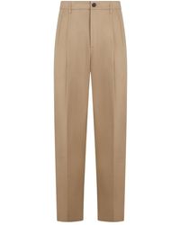 Department 5 - Baumwoll Chino Hose Mit Falten - Lyst