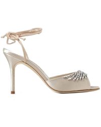 Manolo Blahnik - High Heel Sandals - Lyst