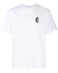 Etudes Studio - Es Wonder Patch Baumwoll T-Shirt - Lyst