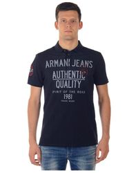 Armani Jeans - Klassische polo shirts - Lyst