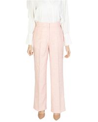Guess - Wide Trousers - Lyst