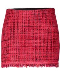 Patrizia Pepe - Falda Mini Tweed, Mujer, Talla - Lyst