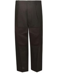 Setchu - Straight Trousers - Lyst