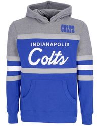Mitchell & Ness - Hoodies & Sweatvesten ,Veelkleurig ,Katoen Indianapolis Colts Nfl Hoodie - Lyst
