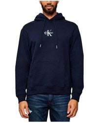 Calvin Klein - Micro Monologo Hoodie - Lyst