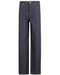 A.P.C. - Straight Fit Jeans - Lyst