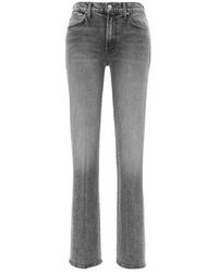 Mother Skinny Jeans - - Dames - Grijs