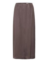 Ichi - Rokken ,Bruin ,Midi Rok - Lyst