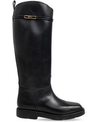 Emporio Armani - High Boots - Lyst
