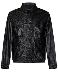 C.P. Company - Schwarze Jacke Ss25 Stilvolle Passform - Lyst