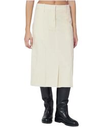 Jil Sander - Midi Skirts - Lyst