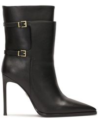 Kazar - Schwarze Stiefel Mit Original Obermaterial Mit Schnallen - Lyst