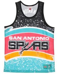 Mitchell & Ness - Tops ,Veelkleurig ,Polyester Nba Jumbotron Mesh Tank Top - Lyst