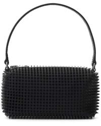 Alexander Wang - Nieten lederhandtasche mit logodruck - Lyst