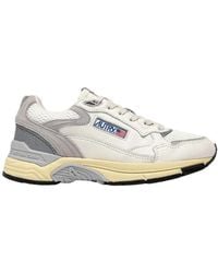 Autry - Weiße Hyperway Sneakers Mit Action Cush Technologie - Lyst