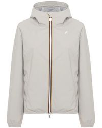 K-Way - Hooded Jacket - Lyst