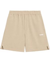 Barrow - Korte Broeken ,Katoen Logo Shorts - Lyst