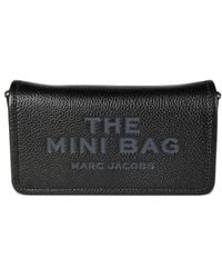 Marc Jacobs - Die Leder Mini Black Bag - Lyst