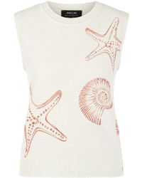 Marc Cain - Tops ,Wit ,Sleeveless Top - Lyst