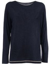 Le Tricot Perugia - Round-Neck Knitwear - Lyst