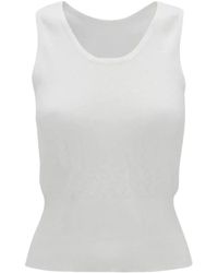 JW Anderson - Witte Aansluitende Top Hart Pijl - Lyst