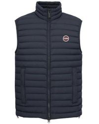 Colmar - Jassen ,Blauw ,Wol Blauwe Jas Extra Slim Fit - Lyst