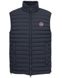 Colmar - Jassen ,Blauw ,Wol Blauwe Jas Extra Slim Fit - Lyst