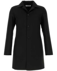 Jil Sander - Wollen Blend Jas - Lyst