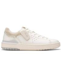 Clarks - Schoenen ,Wit ,Leer Courtlite 2 Run - Lyst