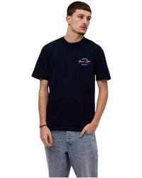 Iceberg - Tops ,Blauw ,Katoen 5D Jersey T-Shirt - Lyst