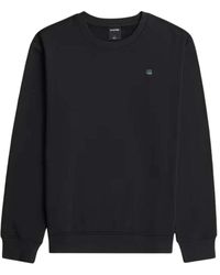 G-Star - Hoodies & Sweatvesten ,Zwart ,Katoen Logo Sweater - Lyst