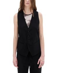 Ann Demeulemeester - Vests - Lyst