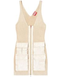 DIESEL - Kleedjes ,Katoen M-Gabrielle Jurk - Lyst