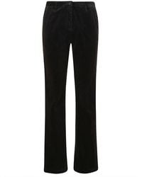 Massimo Alba - Samt brick pantalone mit reißverschluss,samt ziegel pantalone mit reißverschluss - Lyst