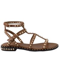Ash - Precious Studded Flat Sandal - Lyst
