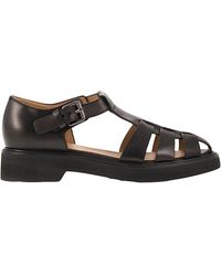 Church's - Flat Sandals - Lyst