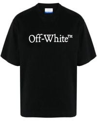 Off-White c/o Virgil Abloh - T-shirt Met Logoprint - Lyst