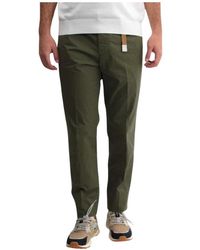 White Sand - Pantaloni verdi con cintura regolabile - Lyst