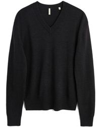sunflower - V-Neck Knitwear - Lyst