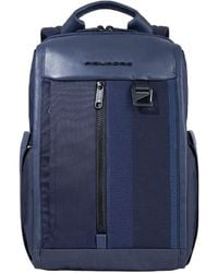 Piquadro - Blaue bucket bag & rucksack - Lyst