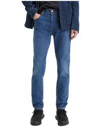 Levi's - Jeans ,Blauw ,Katoen Jean 512 Slim Taper - Lyst