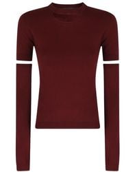 FEDERICA TOSI - Round-Neck Knitwear - Lyst