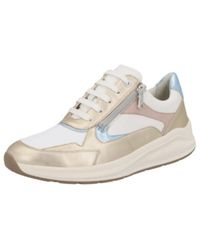 SOLIDUS - Goldener Damensneaker, Bequem Und Stilvoll - Lyst