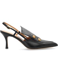 Chloé - Schoenen ,Zwart ,Leer Leren Schoenen Met Hak Agnes - Lyst